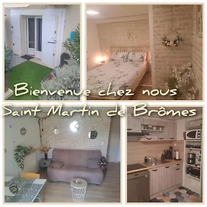 Appartement Bienvenue Chez Nous, Saint-Martin-de-Brômes